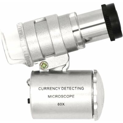 OEM Loupe Microscope Portable 60x Réglable Éclairage Led Uv Pour Vérification Billets -ulisem - Publicité OEM Loupe Microscope Portable 60x Réglable Éclairage Led Uv Pour Vérification Billets -ulisem - Publicité