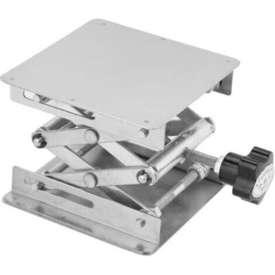 OEM Plateforme Élévatrice En Acier Inoxydable Pour Laboratoire, Support À Ciseaux, 100 X 100 Mm - Publicité OEM Plateforme Élévatrice En Acier Inoxydable Pour Laboratoire, Support À Ciseaux, 100 X 100 Mm - Publicité