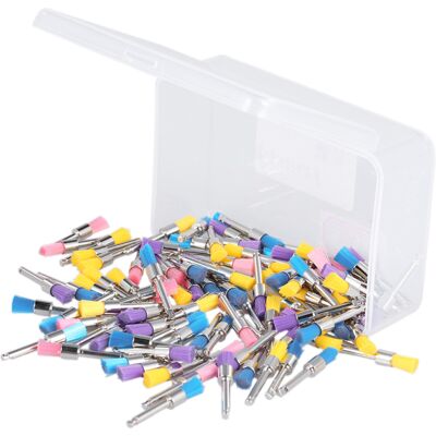 OEM 100 Brosses De Polissage Dentaires En Nylon, Loquet, Cupule De Prophylaxie Plate, Outil De Laboratoire Dentaire Coloré - Publicité OEM 100 Brosses De Polissage Dentaires En Nylon, Loquet, Cupule De Prophylaxie Plate, Outil De Laboratoire Dentaire Coloré - Publicité