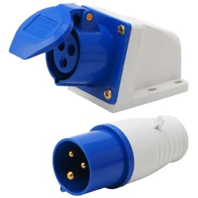 OEM Prise Industrielle 16a 220v Ip44 - Alimentation Camping-car - Camping/caravane - 3 Broches 2p+e, Étanche - Propriétaires De Camping-cars-crezuo - Publicité OEM Prise Industrielle 16a 220v Ip44 - Alimentation Camping-car - Camping/caravane - 3 Broches 2p+e, Étanche - Propriétaires De Camping-cars-crezuo - Publicité