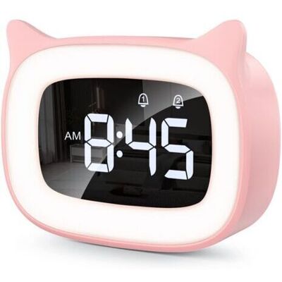Nalookamic Réveil Educatif, Led Veilleuses Pendules Horloges De Chambre D'Enfant Kid Sleep Jour/nuit Lumineux, Snooze Réveil 5 Couleurs,18 Types De Musique, 2 Alarmes, Fille Garcon - Publicité Nalookamic Réveil Educatif, Led Veilleuses Pendules Horloges De Chambre D'Enfant Kid Sleep Jour/nuit Lumineux, Snooze Réveil 5 Couleurs,18 Types De Musique, 2 Alarmes, Fille Garcon - Publicité