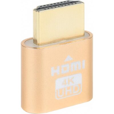 OEM 1 Émulateur D'Affichage Hdmi, Adaptateur Sans Tête 4k 60hz, Résolution 3840x2160, Pour Carte Graphique, Mining Et Bureau À Distance - Publicité OEM 1 Émulateur D'Affichage Hdmi, Adaptateur Sans Tête 4k 60hz, Résolution 3840x2160, Pour Carte Graphique, Mining Et Bureau À Distance - Publicité