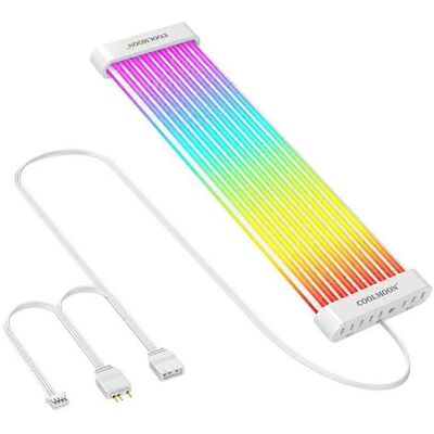 FLAMMKRAFT Câble Lumineux Argb 5v3 Broches, Connecteur 4 Broches, 50 Cm, Pour Extension De Carte Graphique - Publicité FLAMMKRAFT Câble Lumineux Argb 5v3 Broches, Connecteur 4 Broches, 50 Cm, Pour Extension De Carte Graphique - Publicité