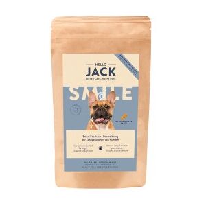 Hello Jack Smile Smart Snack Dentaire 100 g - Publicité Hello Jack Smile Smart Snack Dentaire 100 g - Publicité
