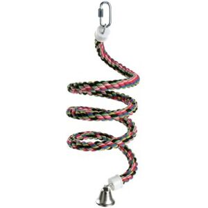 AniOne Spirale d'Escalade en Coton M - Aire de Jeux pour Oiseaux - Publicité AniOne Spirale d'Escalade en Coton M - Aire de Jeux pour Oiseaux - Publicité