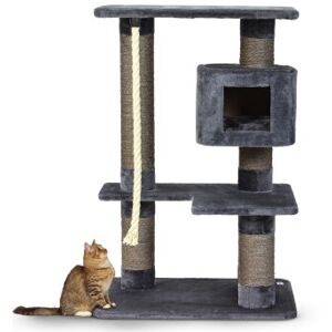 Arbre à Chat AniOne Candy Gris - Grand, Élégant & Stable - Publicité Arbre à Chat AniOne Candy Gris - Grand, Élégant & Stable - Publicité