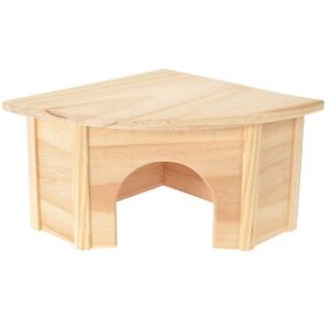 AniOne Maison d’angle en bois Jule S - Habitation pour petits animaux - Publicité AniOne Maison d’angle en bois Jule S - Habitation pour petits animaux - Publicité