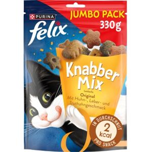 Felix Marque Modèle - Mix Croquant Poulet Bœuf Saumon - Friandises pour Chat - Publicité Felix Marque Modèle - Mix Croquant Poulet Bœuf Saumon - Friandises pour Chat - Publicité