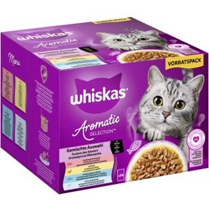 Nourriture humide pour chat adulte Whiskas - Mixte en sauce 24x85g - Publicité Nourriture humide pour chat adulte Whiskas - Mixte en sauce 24x85g - Publicité