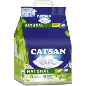 Catsan Catsan Naturel - 20L Litière pour Chat - Publicité Catsan Catsan Naturel - 20L Litière pour Chat - Publicité