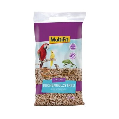 MULTIFIT Litière en bois de hêtre - Litière pour oiseaux et reptiles 2,4kg - Publicité MULTIFIT Litière en bois de hêtre - Litière pour oiseaux et reptiles 2,4kg - Publicité