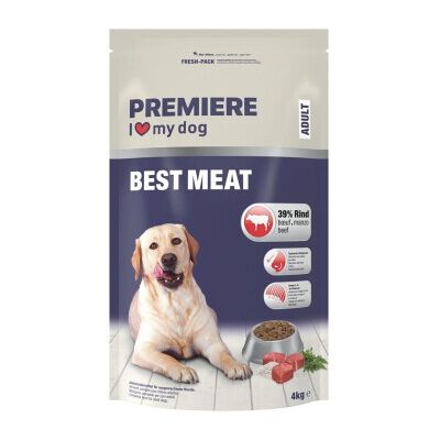 PREMIERE Best Meat aliments secs pour chien adulte Bœuf 4 kg - Publicité PREMIERE Best Meat aliments secs pour chien adulte Bœuf 4 kg - Publicité