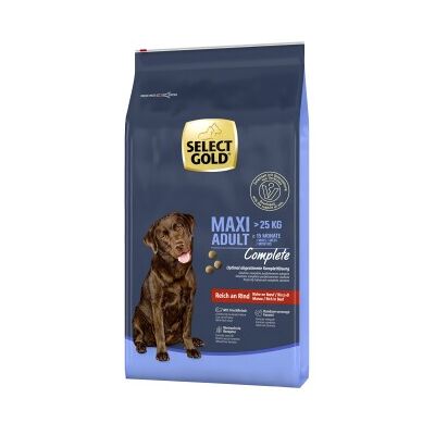 Select Gold Maximal Adult Bœuf - Nourriture pour chiens - Publicité Select Gold Maximal Adult Bœuf - Nourriture pour chiens - Publicité