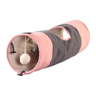 MORE Tunnel pour Chat - Tissu Bruissant et Doux - Publicité MORE Tunnel pour Chat - Tissu Bruissant et Doux - Publicité