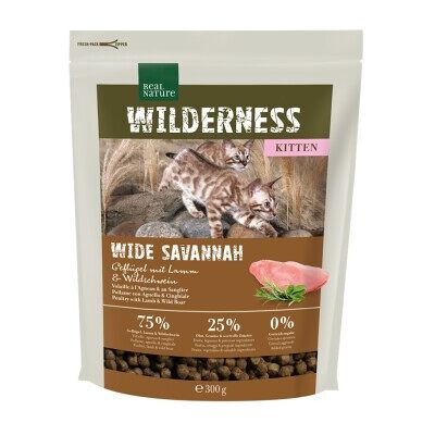 Real Nature Wilderness Nourriture pour Chatons Wide Savannah - Publicité Real Nature Wilderness Nourriture pour Chatons Wide Savannah - Publicité