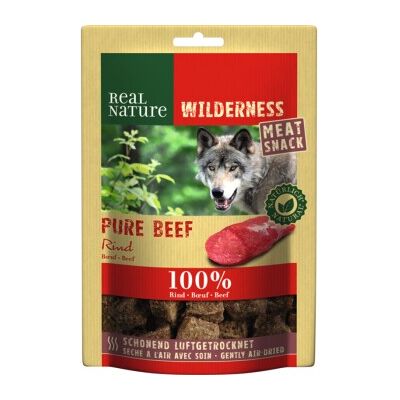 REAL NATURE Wilderness Collation pour chiens - Viande - Publicité REAL NATURE Wilderness Collation pour chiens - Viande - Publicité