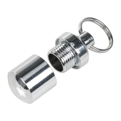 Pendentif d'identification en argenté - Finition chromée durable - Publicité Pendentif d'identification en argenté - Finition chromée durable - Publicité