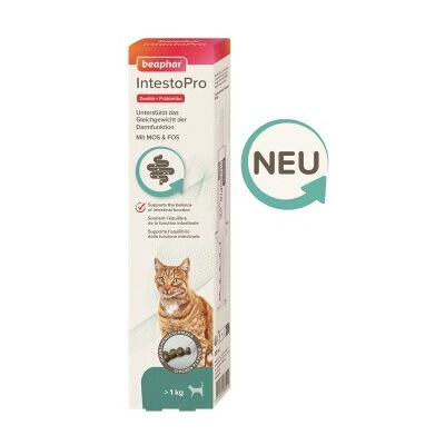 Beaphar IntestoPro Pâte pour Chats - Soutien Digestif - Publicité Beaphar IntestoPro Pâte pour Chats - Soutien Digestif - Publicité