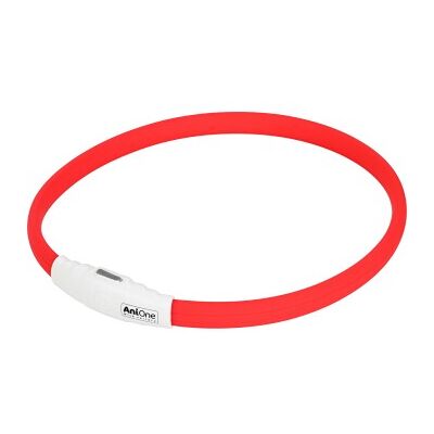 Collier Réfléchissant pour Chien AniOne Rechargeable - Orange - Collier réfléchissant pour chien - Publicité Collier Réfléchissant pour Chien AniOne Rechargeable - Orange - Collier réfléchissant pour chien - Publicité