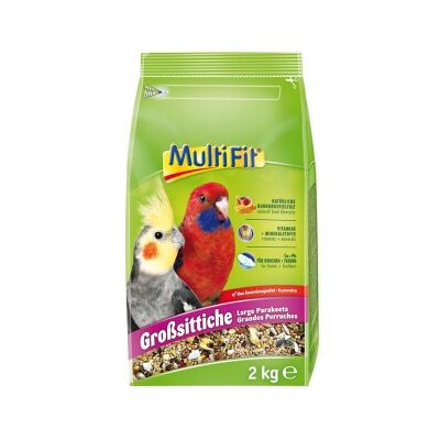 Nourriture pour grandes perruches MultiFit - 2kg - Publicité Nourriture pour grandes perruches MultiFit - 2kg - Publicité