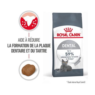 ROYAL CANIN Dental Care Croquettes Chat 400 g - Publicité ROYAL CANIN Dental Care Croquettes Chat 400 g - Publicité
