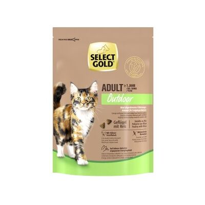 Select Gold Outdoor pour Chat Adulte Poulet Saumon Riz - Nourriture pour chats - Publicité Select Gold Outdoor pour Chat Adulte Poulet Saumon Riz - Nourriture pour chats - Publicité