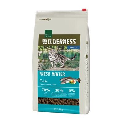 Nourriture pour Chat Adulte Eau Douce Wilderness Real Nature - Publicité Nourriture pour Chat Adulte Eau Douce Wilderness Real Nature - Publicité