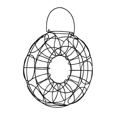 Distributeur d'oiseaux AniOne - Capacité pour 10 boules de graisse - Métal résistant aux intempéries - Publicité Distributeur d'oiseaux AniOne - Capacité pour 10 boules de graisse - Métal résistant aux intempéries - Publicité