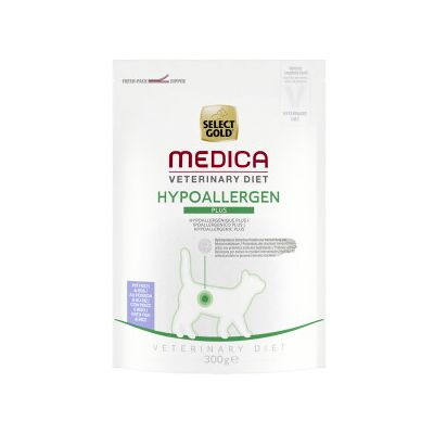 SELECT GOLD Medica Nourriture Hypoallergénique Poisson - Chat - Publicité SELECT GOLD Medica Nourriture Hypoallergénique Poisson - Chat - Publicité