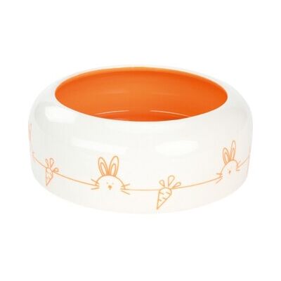 AniOne Bol en céramique 0,5L - Nourriture pour Petits Animaux - Publicité AniOne Bol en céramique 0,5L - Nourriture pour Petits Animaux - Publicité