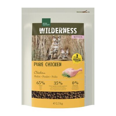 REAL NATURE Wilderness Kitten Pure Chicken - Nourriture pour chats - Publicité REAL NATURE Wilderness Kitten Pure Chicken - Nourriture pour chats - Publicité