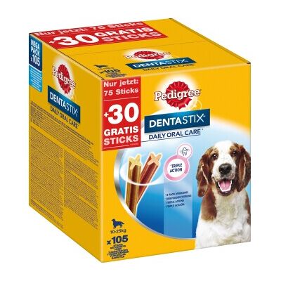 Pedigree Dentastix Soin Bucco Quotidien Mega Pack 10-25kg - Friandises pour chiens - Publicité Pedigree Dentastix Soin Bucco Quotidien Mega Pack 10-25kg - Friandises pour chiens - Publicité