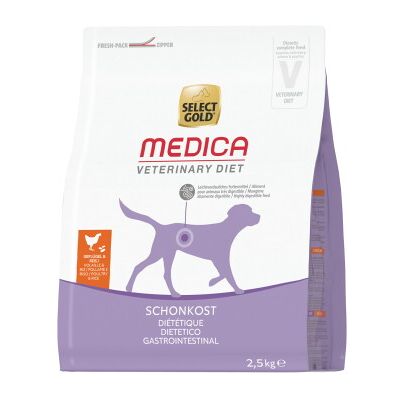 Select Gold Medica Nourriture pour chiens Gastrointestinal Poulet Riz - Publicité Select Gold Medica Nourriture pour chiens Gastrointestinal Poulet Riz - Publicité