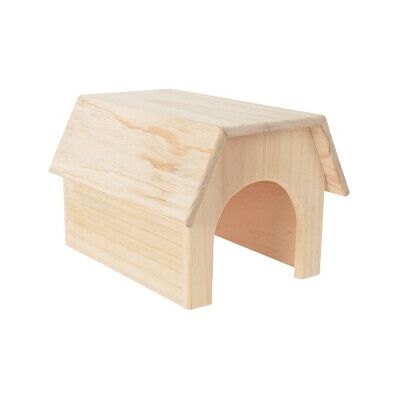 Maison en bois AniOne - Abri pour cobayes et lapins nains - Publicité Maison en bois AniOne - Abri pour cobayes et lapins nains - Publicité
