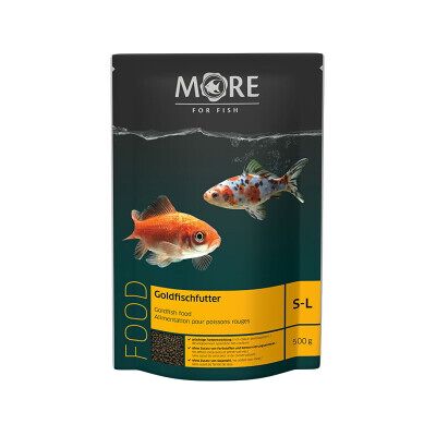 Nourriture pour Poissons MORE pour Goldfish - Nutrition Quotidienne - 500g - Publicité Nourriture pour Poissons MORE pour Goldfish - Nutrition Quotidienne - 500g - Publicité