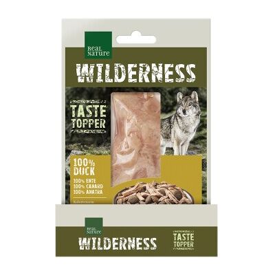 REAL NATURE WILDERNESS Snack Chien Garniture Filet 60 g Canard - Publicité REAL NATURE WILDERNESS Snack Chien Garniture Filet 60 g Canard - Publicité