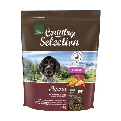 Nourriture pour chiens Real Nature des Alpes - Bœuf et citrouille - Publicité Nourriture pour chiens Real Nature des Alpes - Bœuf et citrouille - Publicité