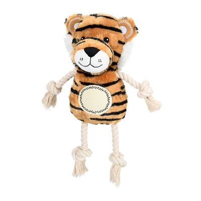 Jouet pour chien tigre recyclé AniOne - Publicité Jouet pour chien tigre recyclé AniOne - Publicité