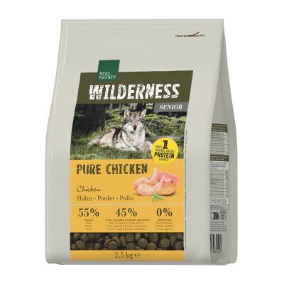 REAL NATURE WILDERNESS Aliment sec pour chien senior Pure Chicken 2,5kg - Publicité REAL NATURE WILDERNESS Aliment sec pour chien senior Pure Chicken 2,5kg - Publicité