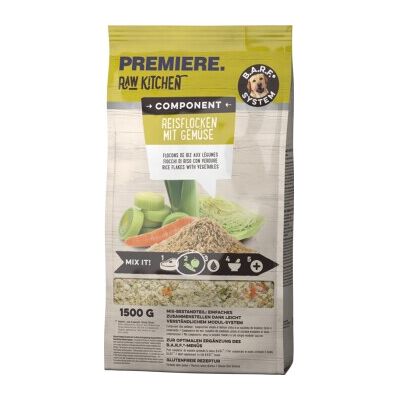 Premiere Dog Raw Kitchen Riz et Légumes - Nourriture pour chiens - Publicité Premiere Dog Raw Kitchen Riz et Légumes - Nourriture pour chiens - Publicité