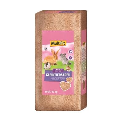 MultiFit Litière pour petits animaux - 500L - Publicité MultiFit Litière pour petits animaux - 500L - Publicité