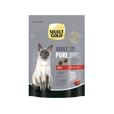SELECT GOLD Pure Adulte Bœuf 300 g - Publicité SELECT GOLD Pure Adulte Bœuf 300 g - Publicité