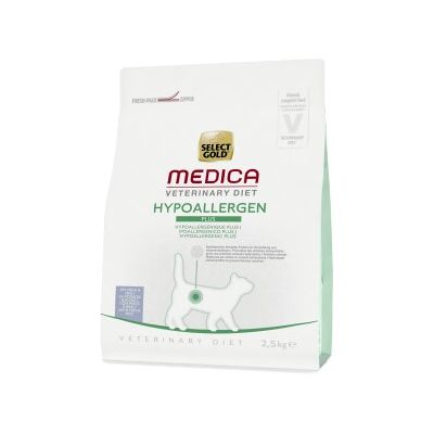 SELECT GOLD Medica Régime Hypoallergénique pour Chats - 2.5KG - Publicité SELECT GOLD Medica Régime Hypoallergénique pour Chats - 2.5KG - Publicité