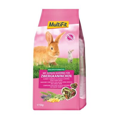 MultiFit Nourriture pour Lapins - Luzerne 5kg - Publicité MultiFit Nourriture pour Lapins - Luzerne 5kg - Publicité
