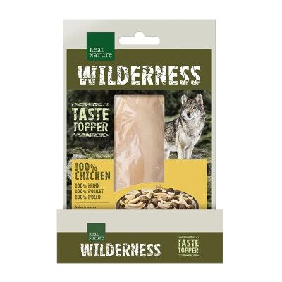 REAL NATURE WILDERNESS Snack Chien Garniture Filet 60 g Poulet - Publicité REAL NATURE WILDERNESS Snack Chien Garniture Filet 60 g Poulet - Publicité