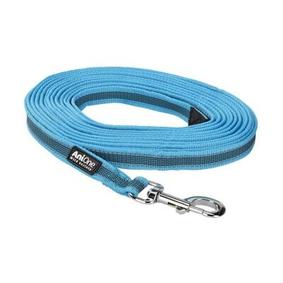 AniOne Bleu/Turquoise 15m Laisse - Leash - Publicité AniOne Bleu/Turquoise 15m Laisse - Leash - Publicité