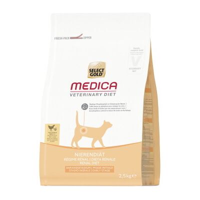 Select Gold Medica Alimentation Rénale Précoce - Nourriture pour chiens et chats - Publicité Select Gold Medica Alimentation Rénale Précoce - Nourriture pour chiens et chats - Publicité