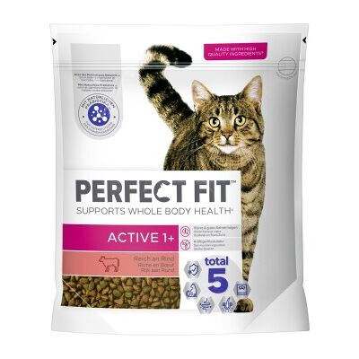 Perfect Fit Active 1+ Alimentation pour chats au bœuf - Nutrition quotidienne complète - Publicité Perfect Fit Active 1+ Alimentation pour chats au bœuf - Nutrition quotidienne complète - Publicité