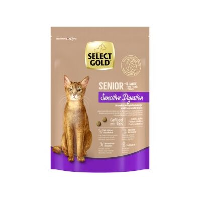 Select Gold Nourriture pour Chat Sensible Digestion Senior Poulet et Riz - Publicité Select Gold Nourriture pour Chat Sensible Digestion Senior Poulet et Riz - Publicité