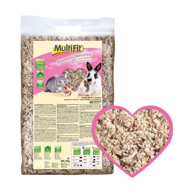 Litière en coton MultiFit pour petits animaux - 30L - Publicité Litière en coton MultiFit pour petits animaux - 30L - Publicité